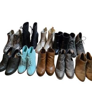Bulk Men’s Women’s Ankle Boots Shoe Lot Of 10 Name Brand Wholesale Reseller ROI